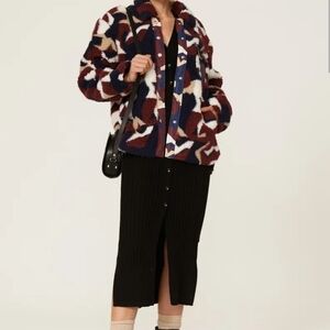 Rag & Bone Elliot Patterned Shirt Jacket